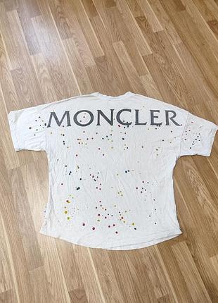 Оверсайз футболка moncler