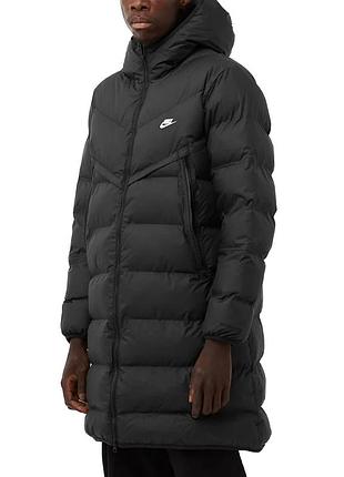 Куртка мужская nike m nk sf wr pl-fld hd parka черная