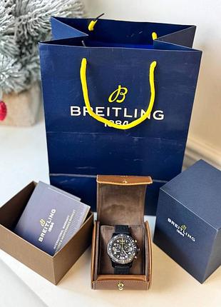 Годинник breitling endurance pro black 44 mm