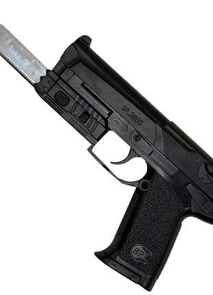 Дитячий ігровий пістолет sp3855-r+ пластикові кульки
