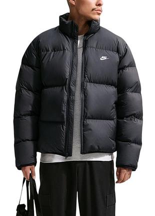 Куртка мужская nike m nk tf club puffer jacket 650 черная
