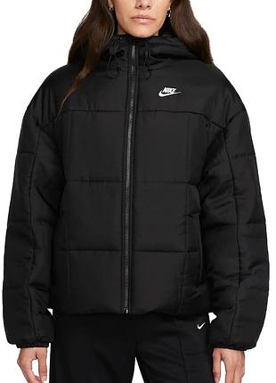 Куртка женская nike w nsw esstl thrmr clsc puffer черная