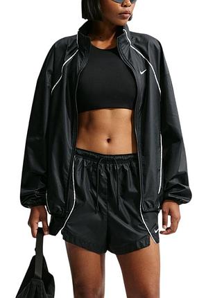 Ветровка женская nike w nk ath dept water repel wndb черная