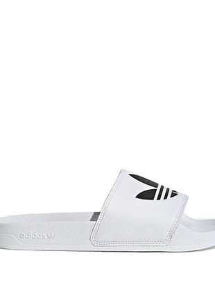 Пляжная обувь мужская adidas adilette lite белая