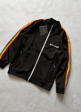 Спортивна кофта / олімпійка palm angels rainbow палм  енжелс