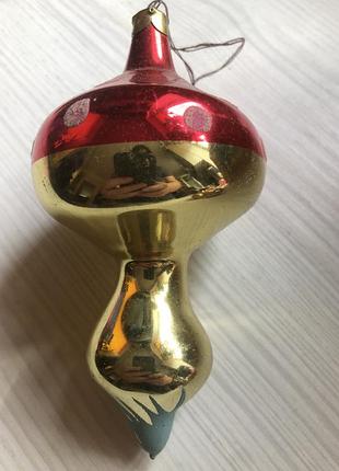 Ялинкова іграшка грибочок срср
