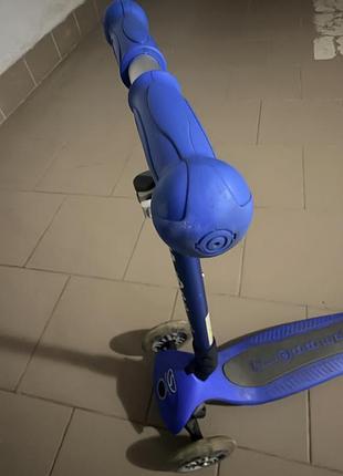 Самокат globber primo foldable синій 3
