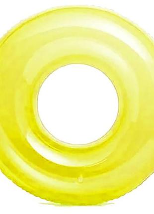 Детский надувной круг 59260(yellow) желтый 76см