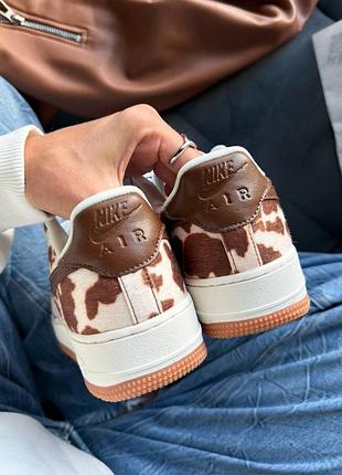 Air force 1 cow print field 9