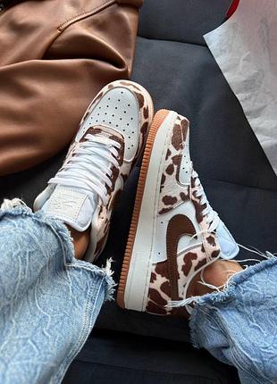 Air force 1 cow print field 6