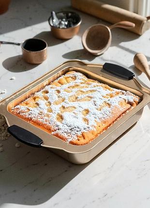 Форма для выпечки с силиконовыми ручками