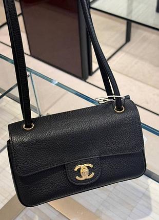New😍 сумка chanel 20 cm чорна нова модель
