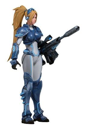 Фігурка neca нова герої бурі (старкрафт, доту 2) 15 см - nova, heroes of the storm (starcraft, dota 2)