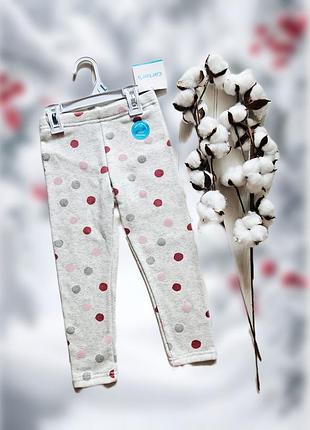 Новые теплые лосины для девочки 92см, carter's, 2роки, стильные лосины с начесом для девочки, хлопок, теплые брюки для девочки