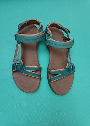 Босоніжки жіночі teva бірюзові, розмір 40