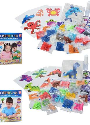 Аквамозаика mosaicpix 780 деталей 2 вида набор для творчества 23х19,5х5,5 см
