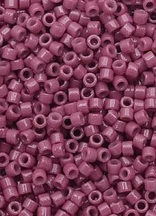 Db-2118 бисер miyuki duracoat delica beads 11/0 (натуральный малиновый)