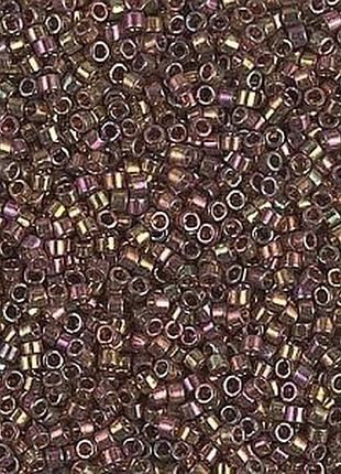 Db-126 бисер miyuki delica beads 11/0 (блестящий золотой радужный)