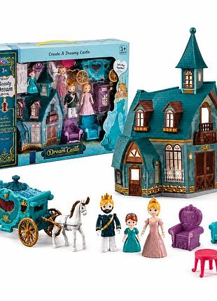 Игровой набор dream castle с фигурками, каретой и мебелью