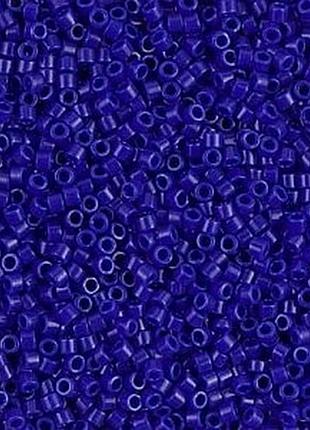 Db-726 бисер miyuki delica beads 11/0 (натуральный синий яркий)