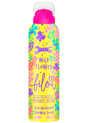 Пінка для душу bilou wild flower, 200мл, 200 мл