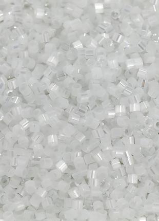 Db-670 бисер miyuki delica beads 11/0 (сатин снежно-белый искрящийся)