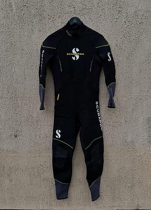 Scubapro sport man 3 мм гідрокостюм для дайвінгу гідро костюм чорний