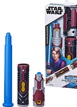 Раздвижной меч hasbro скайуокер, звездные войны - star wars lightsaber forge anakin skywalker