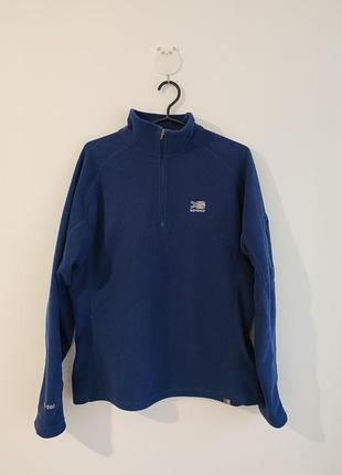 Синій жіночий флис / флісова кофта karrimor ks-200 оригінал (розмір 14 / l / xl)