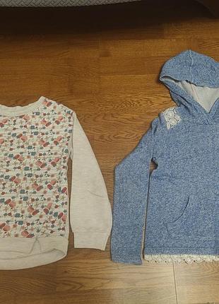 Продаж 2 кофтинок для девочки 7–9 лет (nutmeg и h&amp;m)