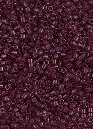 Db-1312 бисер miyuki delica beads 11/0 (блестящий темно-вишневый)