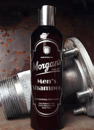 Шампунь для мужчин morgan’s men’s shampoo 250 мл для ежедневной очистки волос увлажнения и ухода