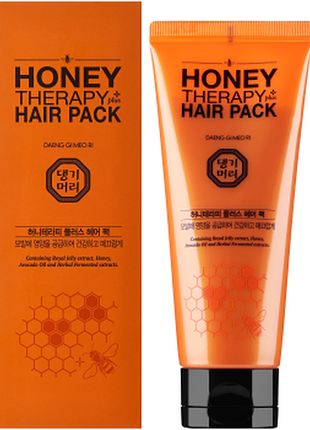 Маска для восстановления волос профессиональная «медовая терапия» daeng gi meo ri honey therapy с пчелиным маточным молочком, 150