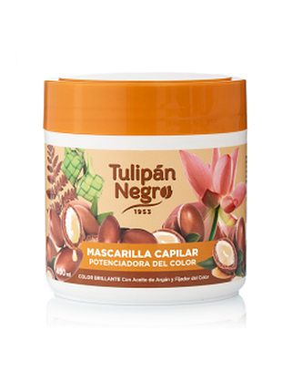 Маска для волос мицеллярная tulipan negro усиление цвета, 400мл, 400 мл