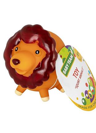 Детская игрушка для купания "брызгающие животные лев" 8750_лев