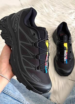 Salomon xt-6 adv dover triple black gore-tex 2
