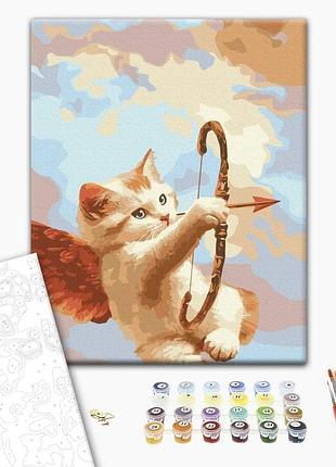 Brushme classic картина по номерам стрелы любви 1, 30×40 см, 30×40 см
