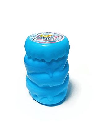 Вязкая масса "fluffy slime" fls-01-01u с сюрпризом синий