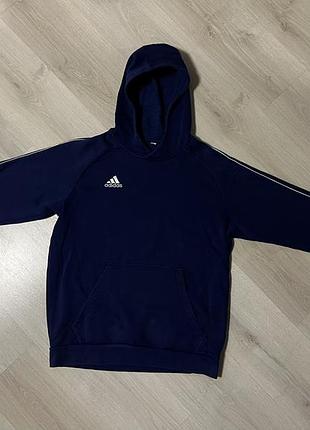 Худі adidas core 18 темно-синього кольору в чудовому стані.