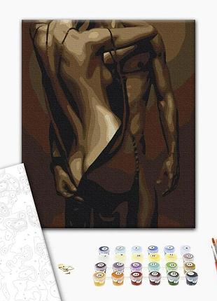 Brushme classic картина за номерами гаряча пристрасть, 48×60 см