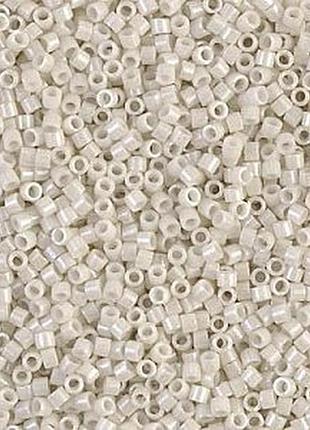 Db-211 бисер miyuki delica beads 11/0 (жемчужный молочный насыщенный)