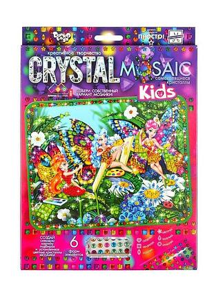 Набор креативного творчества "kids crystal mosaic" crmk-01-09, 6 форм элементов