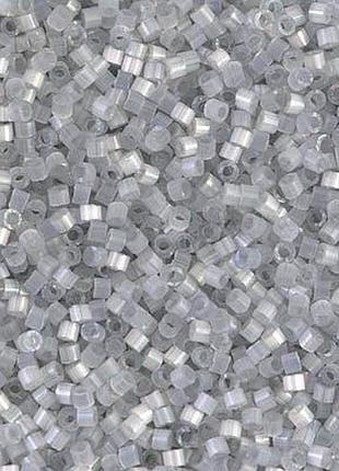 Db-1816 бисер miyuki delica beads 11/0 (сатин светло-серый искрящийся)