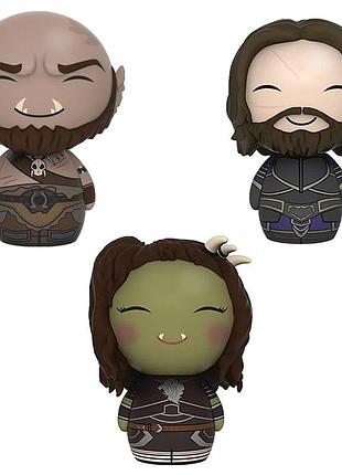 Набор фигурок фанко дорбз, из к\ф "вар крафт" 3в1 - funko dorbz, war craft