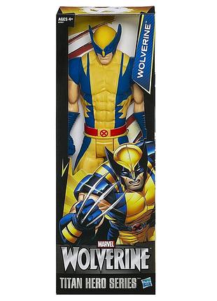 Игрушка hasbro росомаха, серия титаны 30 см - wolverine, titan hero series
