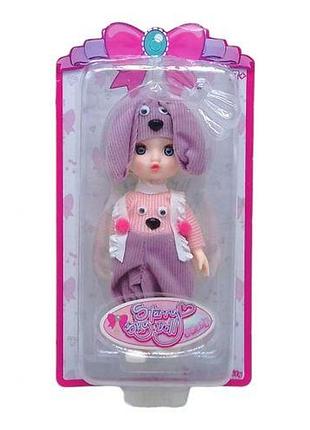 Лялька шарнірна "starry sky doll", 16 см