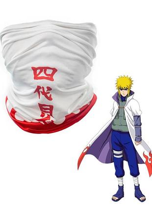 Бафф четвертого хокаге минато namikaze с аниме naruto, размер универсальный
