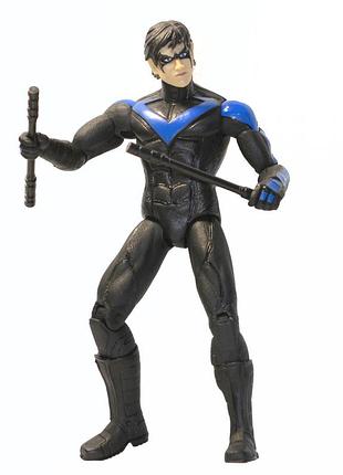 Фигурка dc comics найтвинг, аркхем сити, 17 см - nightwing, arkham city