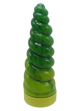 Вязкая масса "unicorn slime" uns-02-01u, густой лизун green-yellow