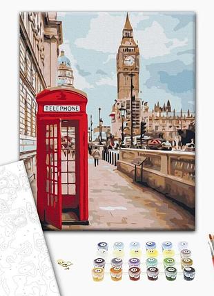 Brushme classic картина по номерам символы лондона, 40×50 см